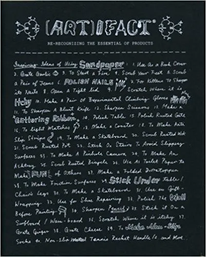 (Art)ifact: Re-recognizing the Essential of Product.