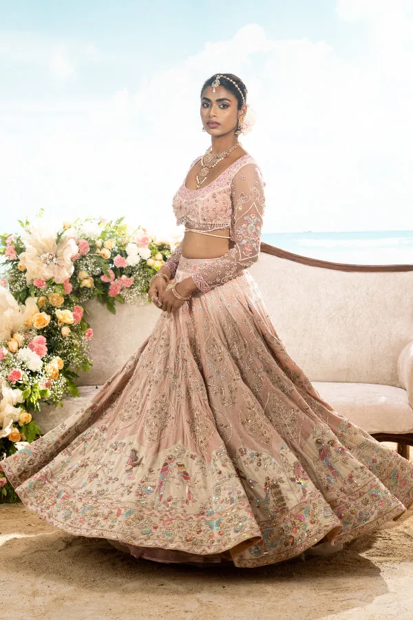 BRIDAL VELVET LEHENGA