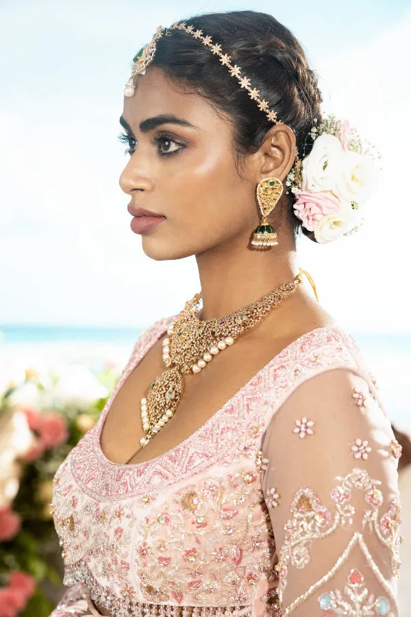 BRIDAL VELVET LEHENGA