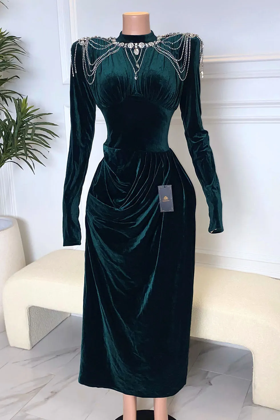 Bridgerton Velvet Dress(Ready To Ship)