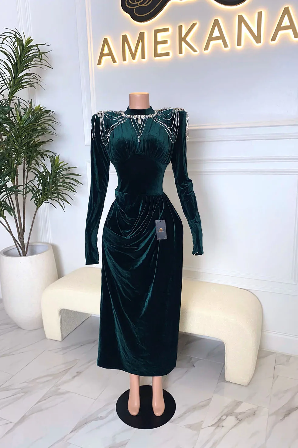 Bridgerton Velvet Dress(Ready To Ship)