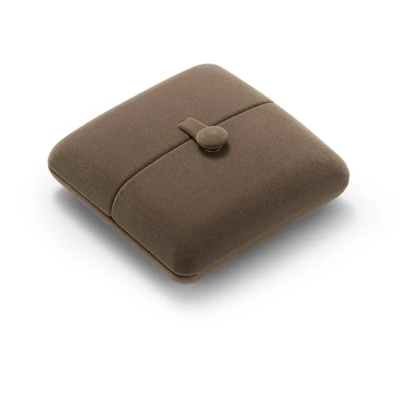 Coffee Velvet Bangle Gift Box H00902