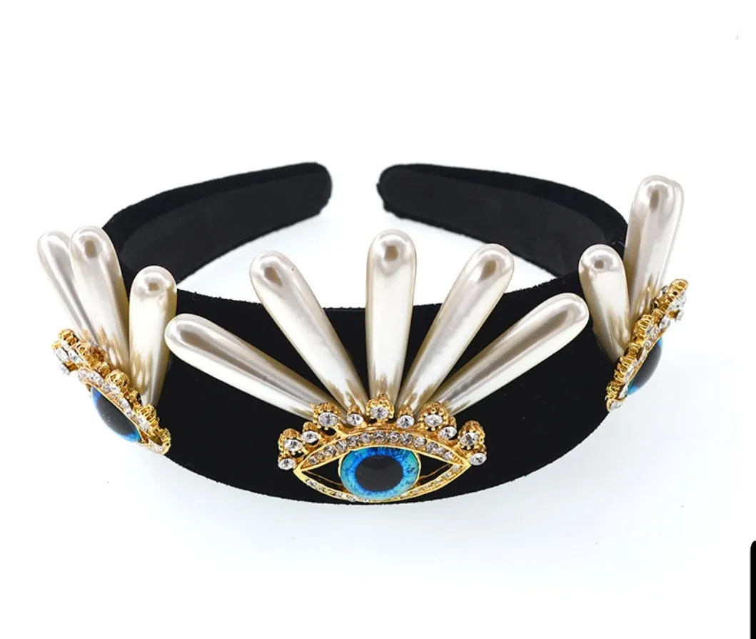 Evil Eyes Headband