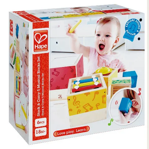 Hape Music Stacking Music Set