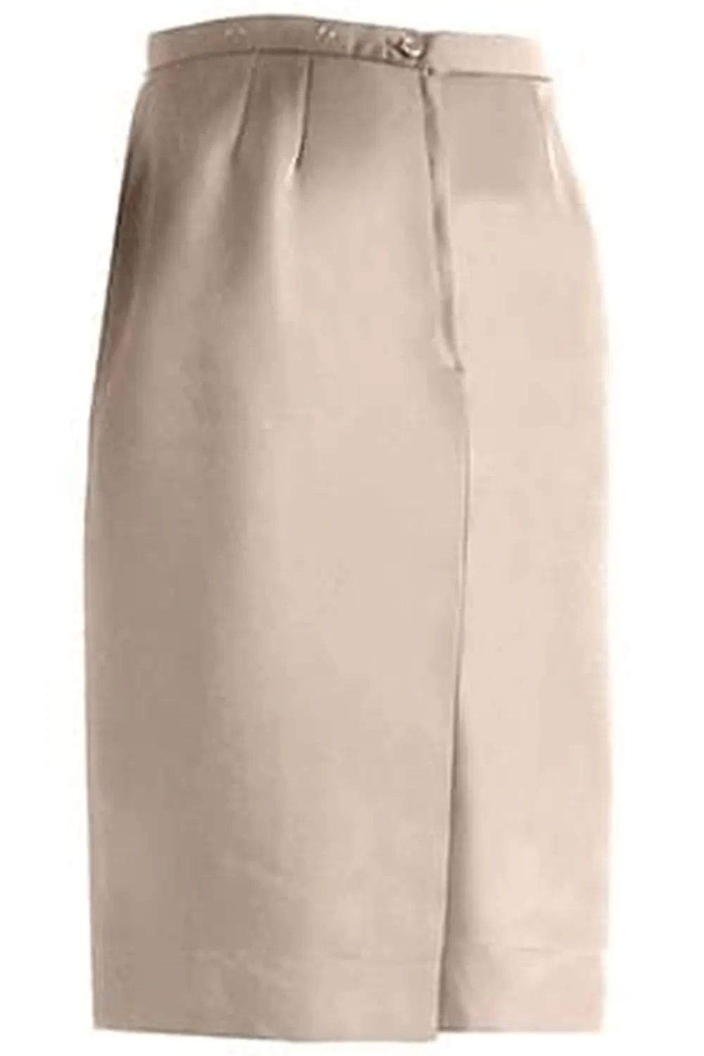 Ladies' Microfiber Skirt - Tan