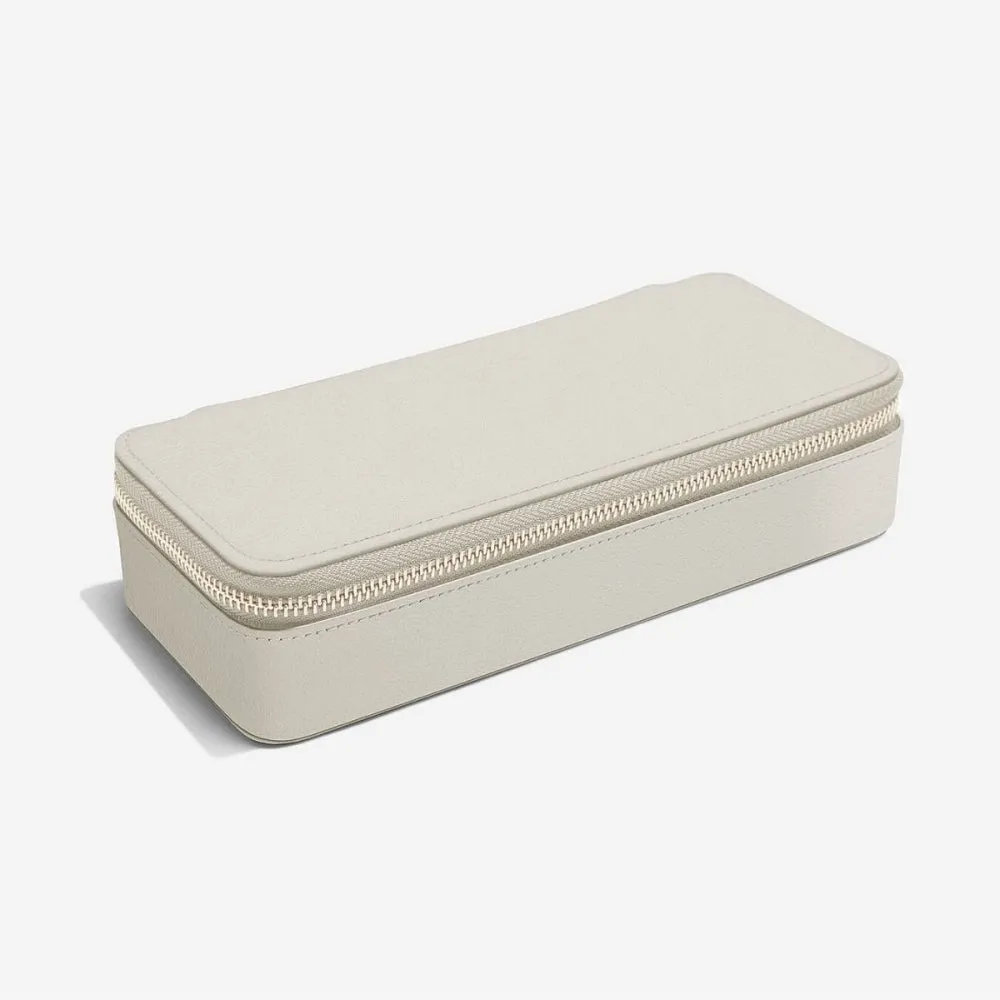 Large Jewellery Box, Zipped - Oatmeal - 75627