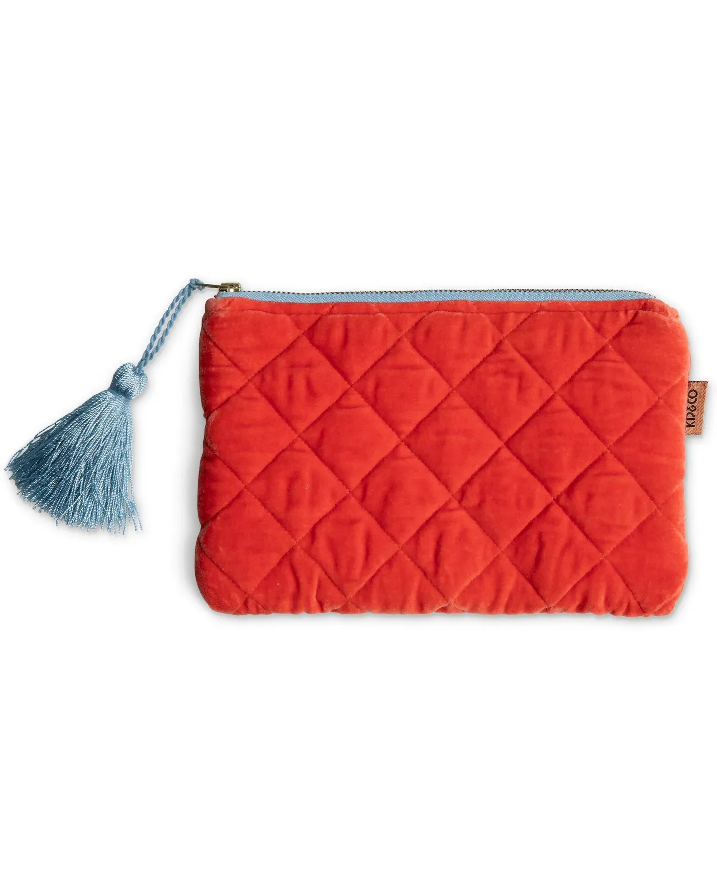 Life Unhurried Velvet Cosmetics Purse - Kip & Co.