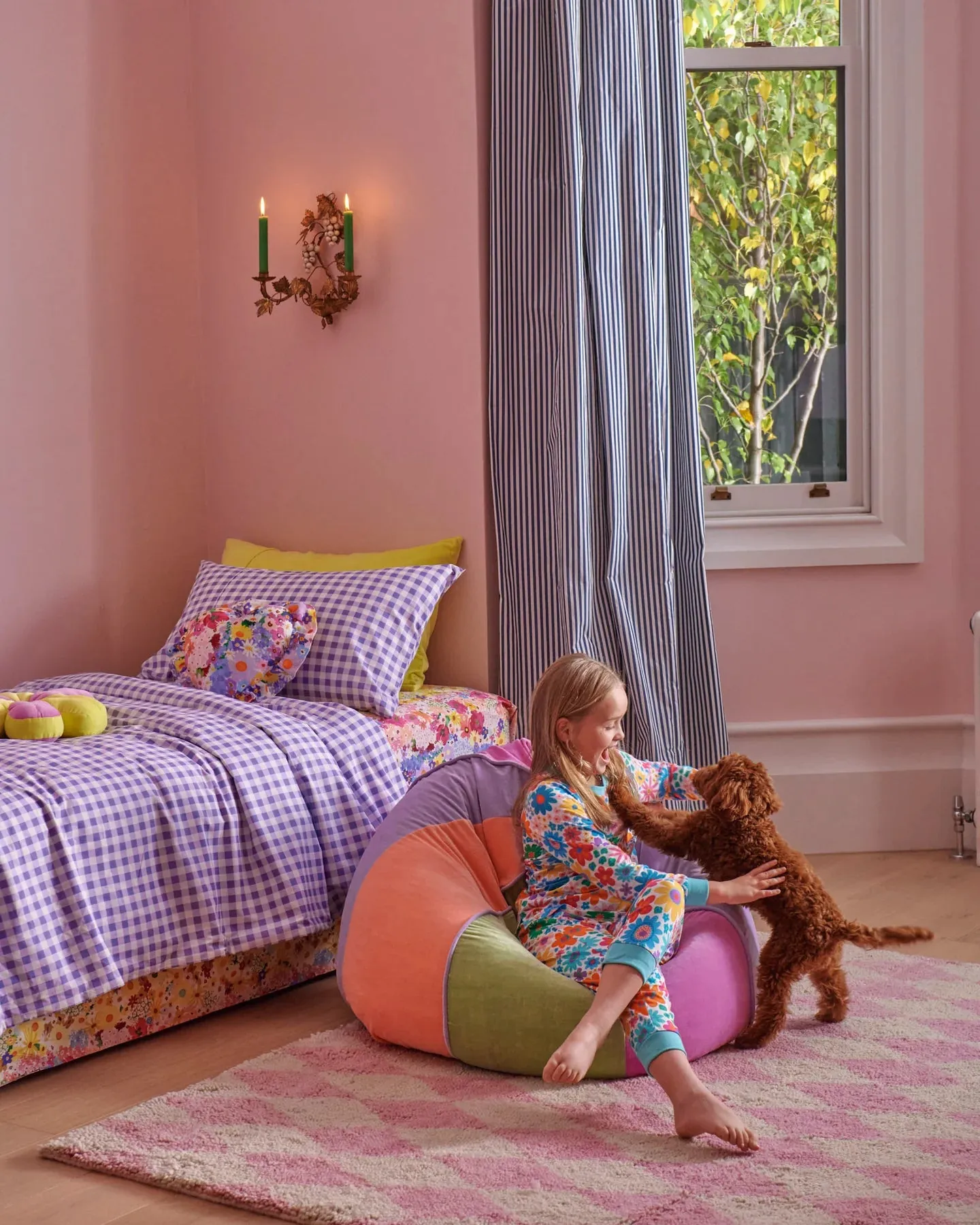 Pretty Things Velvet Beanbag - Kip & Co.