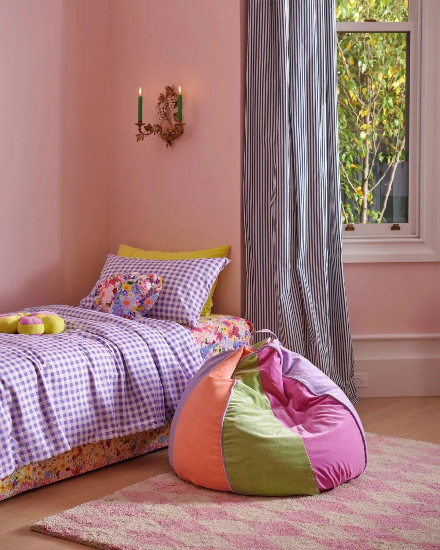 Pretty Things Velvet Beanbag - Kip & Co.