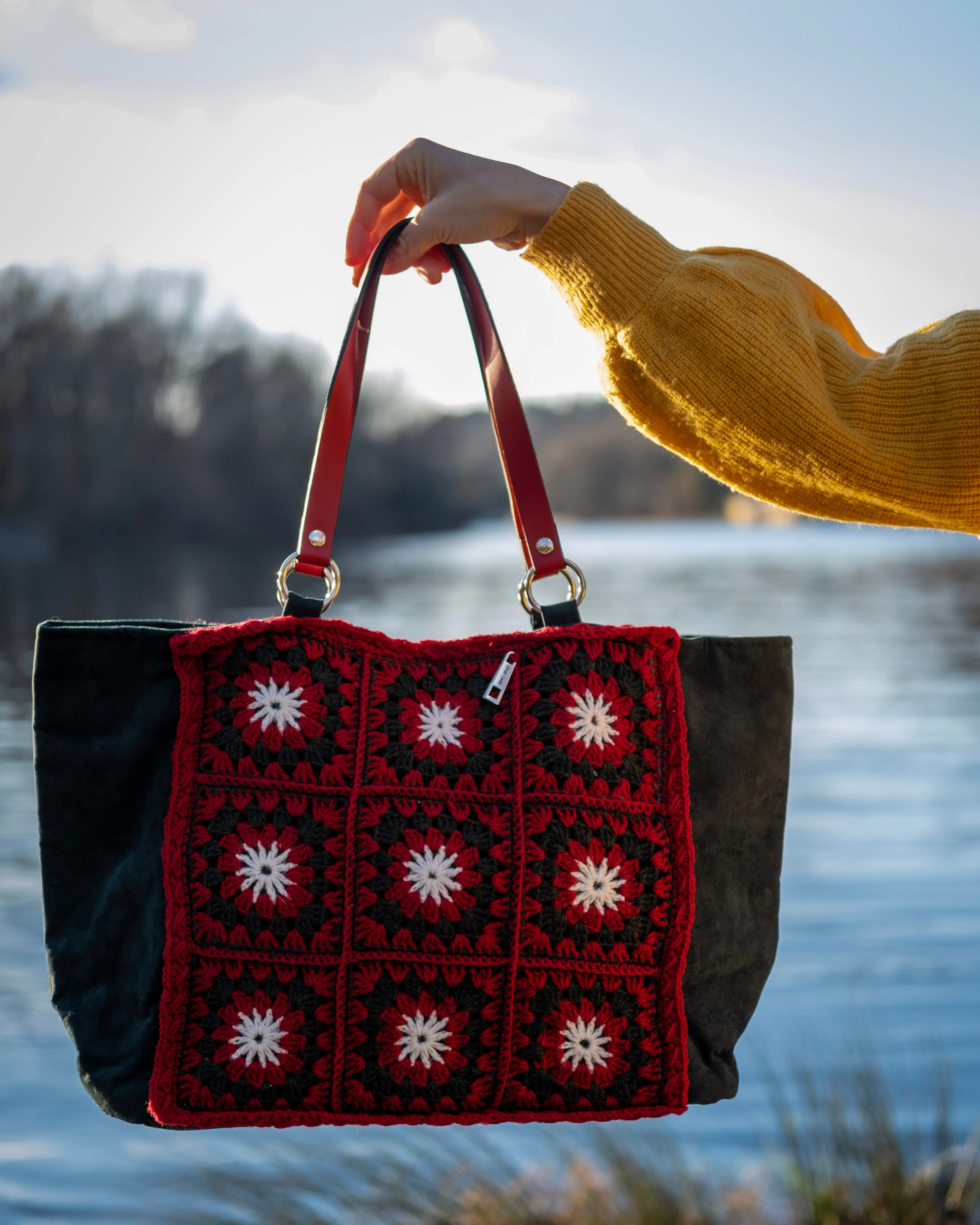 RED VELVET BAG