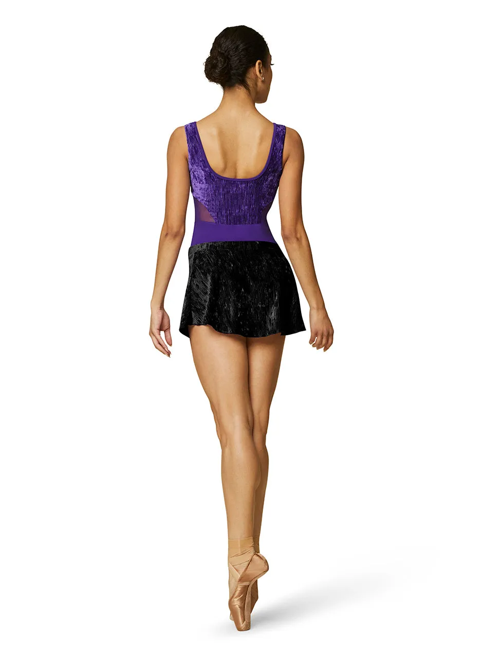 Velvet Pull-On Skirt - R1031